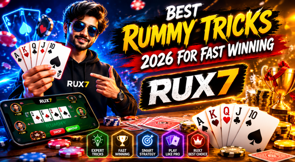 RUX7 Best Rummy Tricks 2026 for Fast Winning guide image